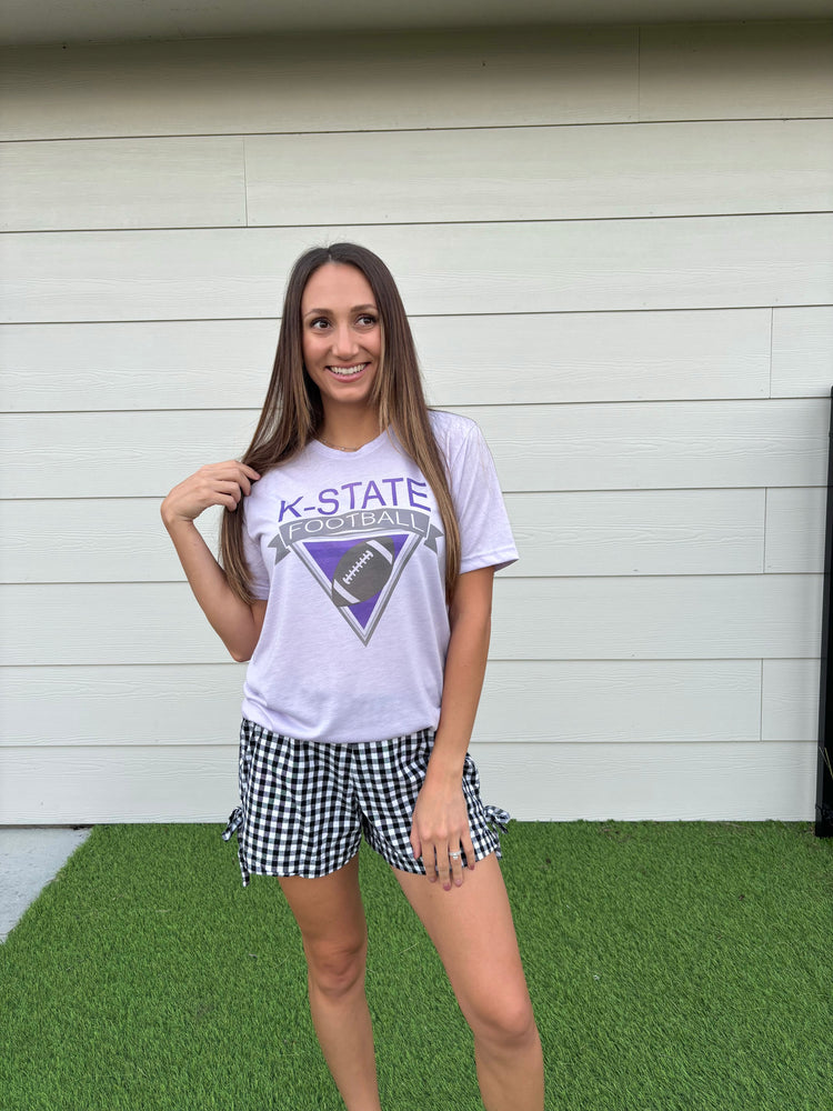 K-State Football Retro- Graphic Tee