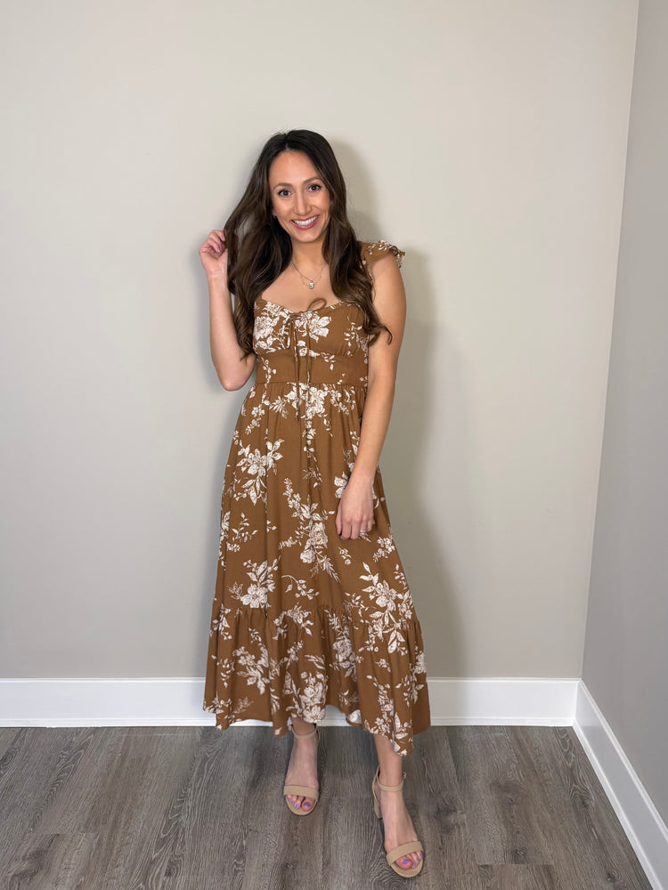Sienna Gardens- Midi Dress