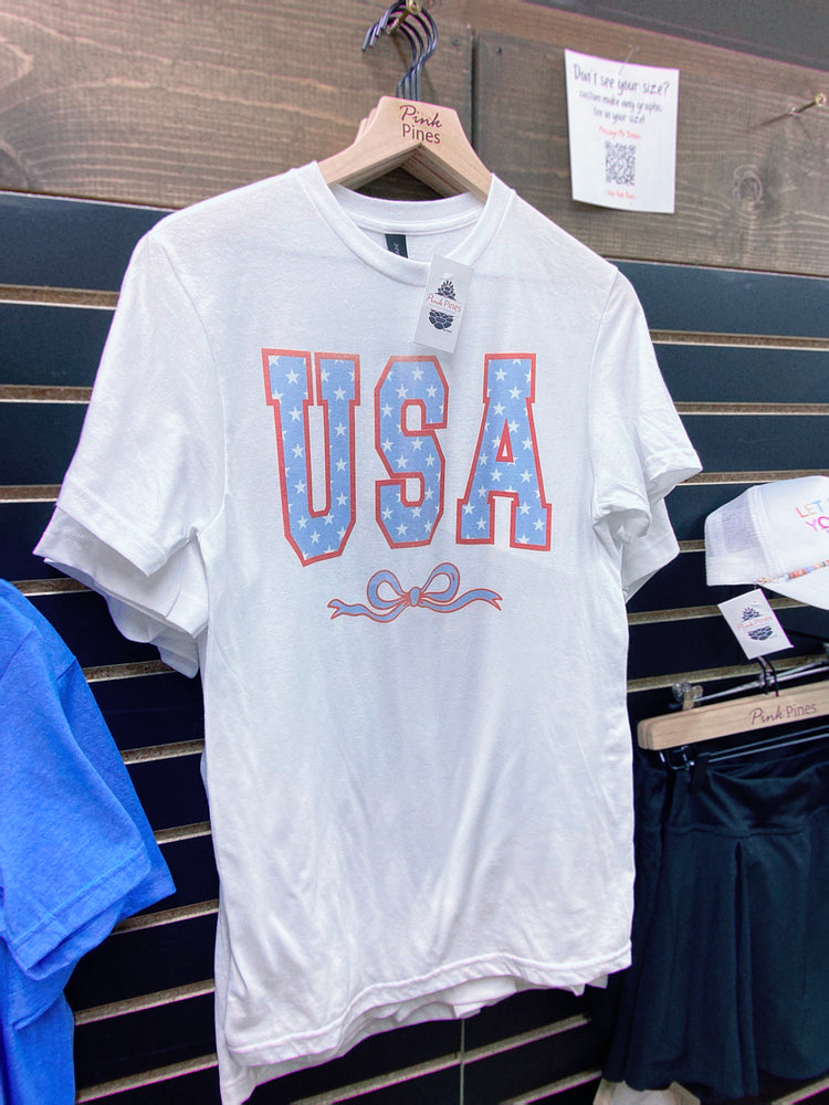 America’s Sweetheart USA & Bows -Graphic Tee