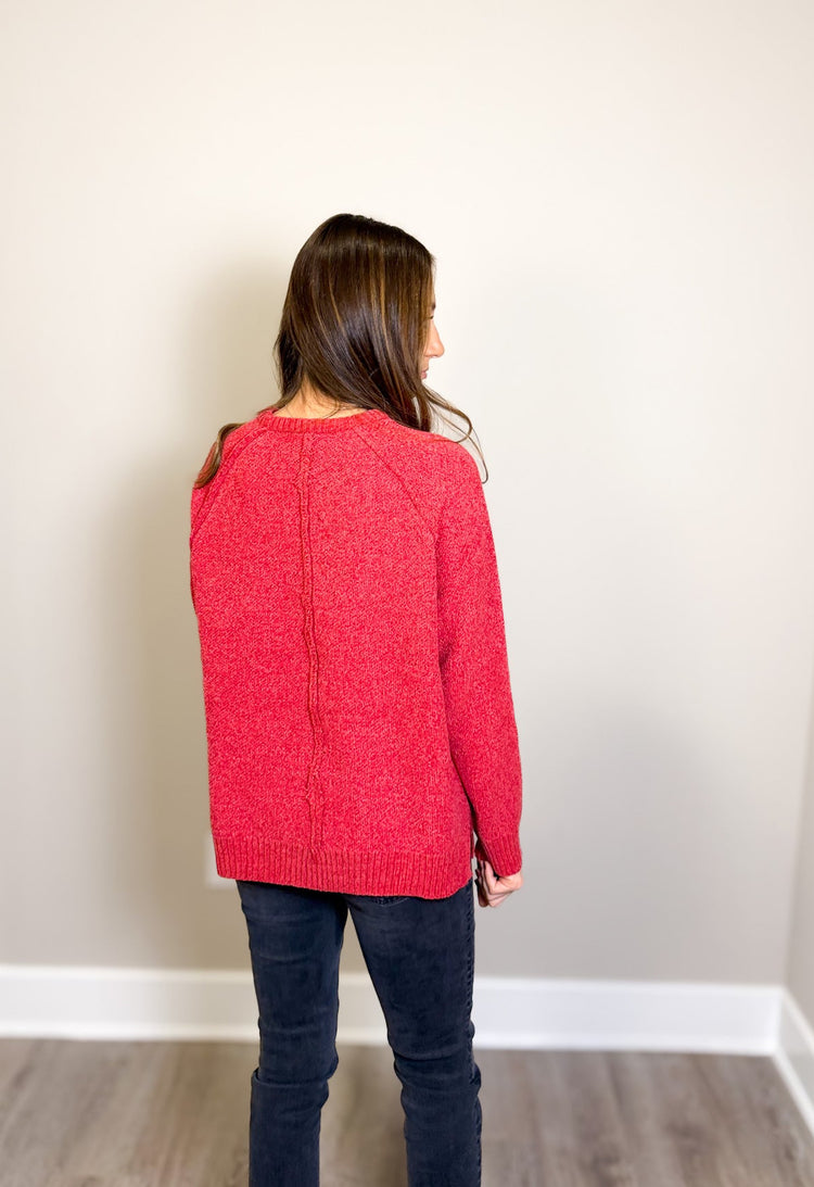 Crimson Crush Sweater