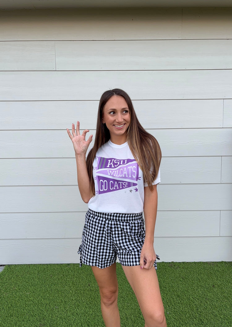 KSU Pennant Banner- Graphic Tee