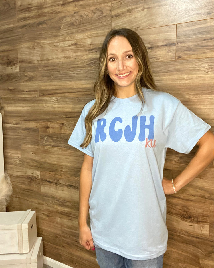 Rock Chalk Retro - Graphic Tee