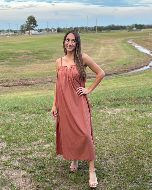 The Amber - Braided Strap Dress