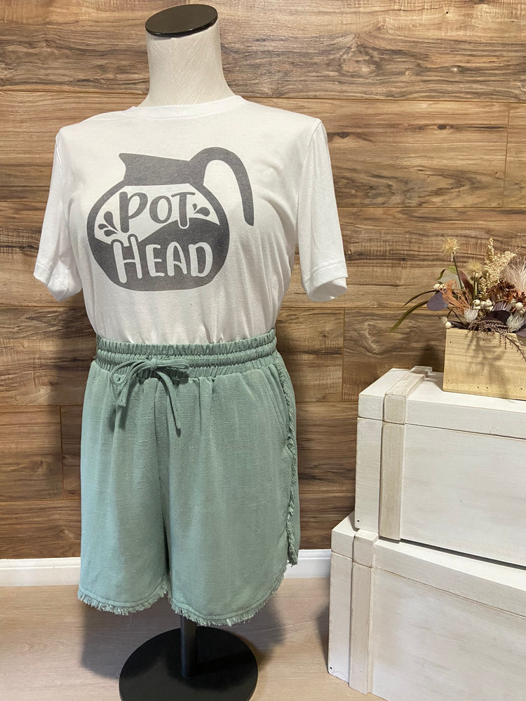 Pot Head- Coffee Graphic Tee