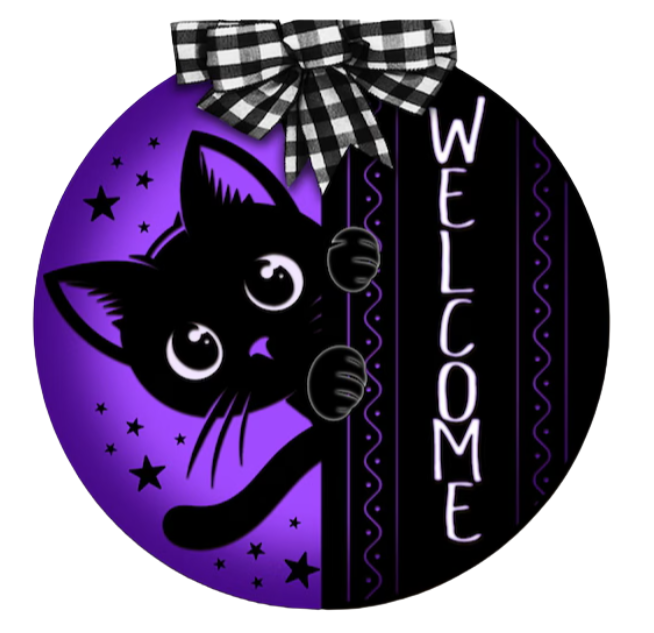 Welcome Cat- DIY Door Rounder Project