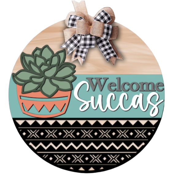 Welcome Succas- DIY Door Rounder Project