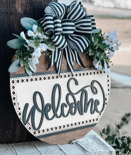 Boho Welcome - DIY Door Rounder Project