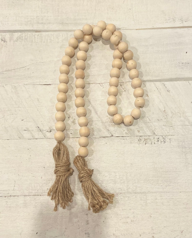 Wooden Beads - natural wood