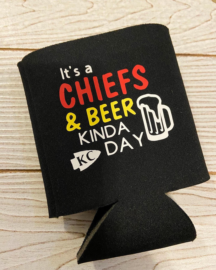 Kansas City Chiefs and Beer Kinda Day - Koozie