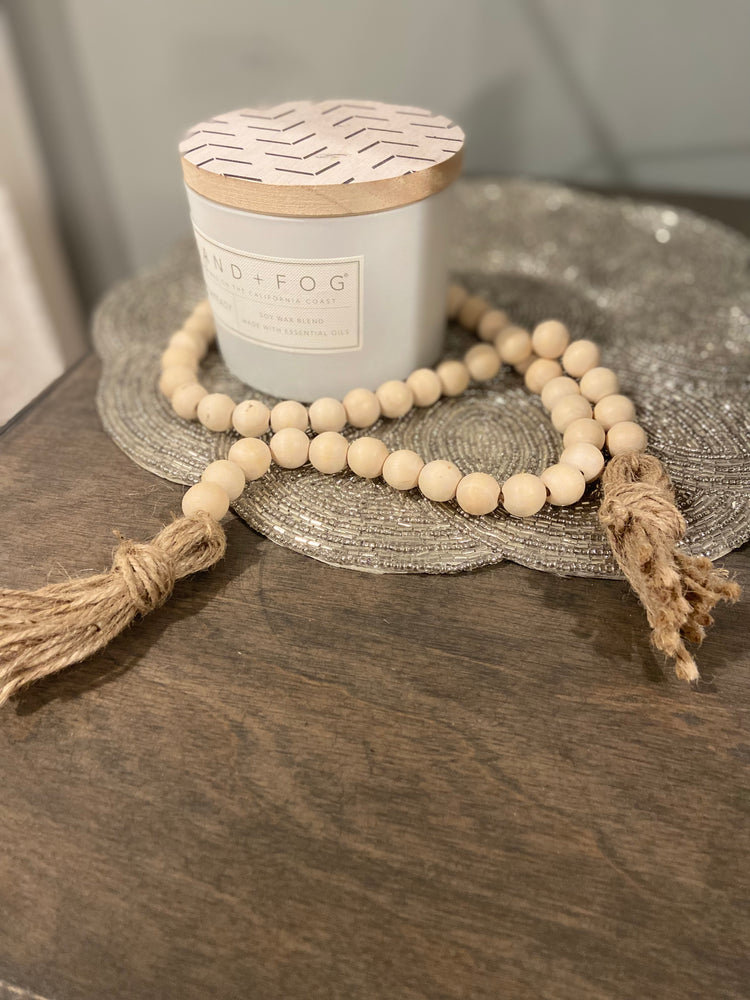 Wooden Beads - natural wood
