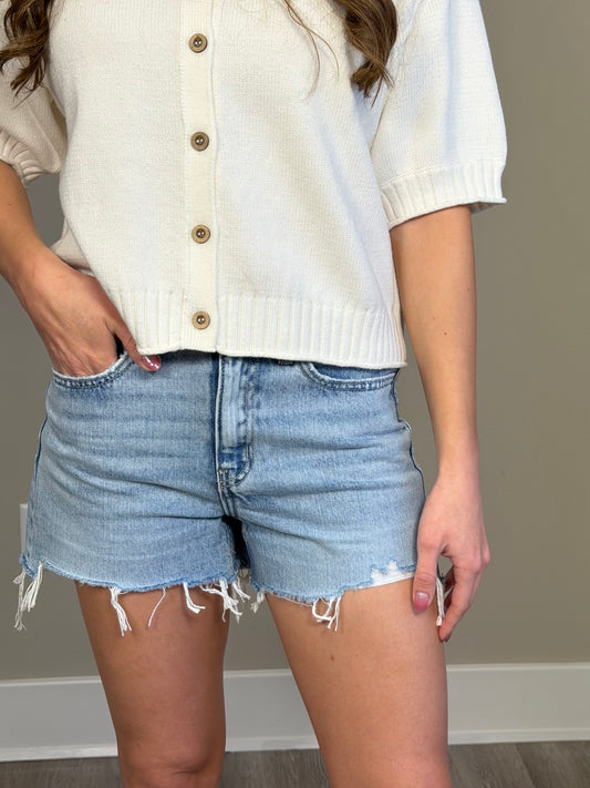 Off Duty Denim Shorts