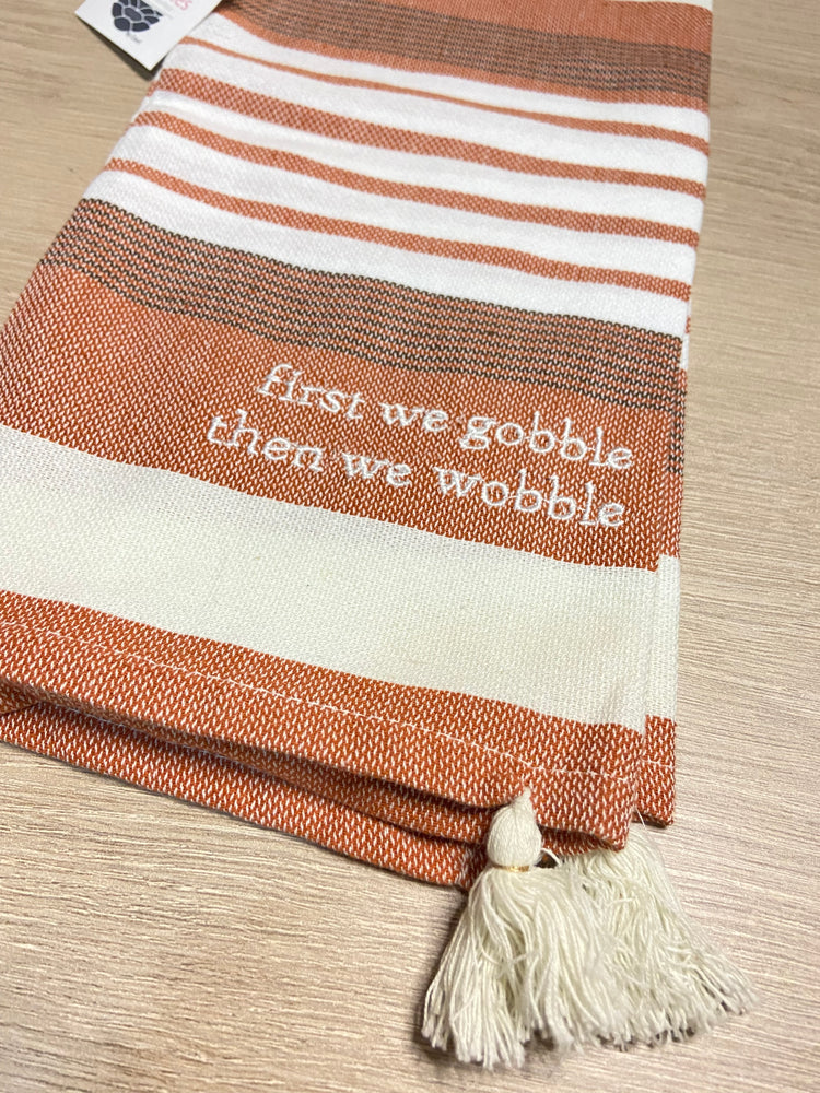 Gobble Wobble -Tea Towel