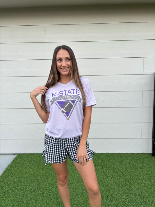 K-State Football Retro- Graphic Tee