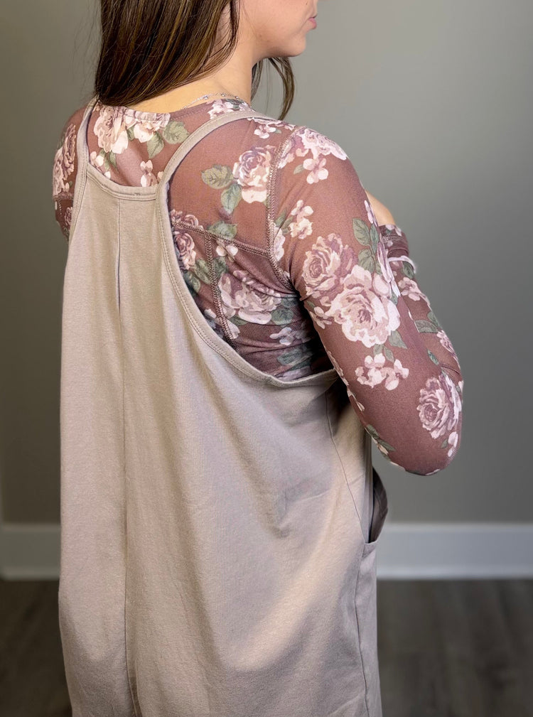 The Monroe Jumper- Toasty Taupe