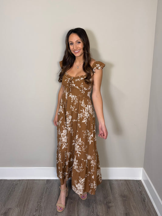 Sienna Gardens- Midi Dress