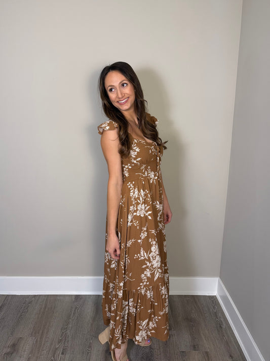 Sienna Gardens- Midi Dress