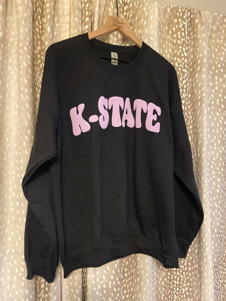 K-State Crewneck Sweatshirt - Puff Vinyl