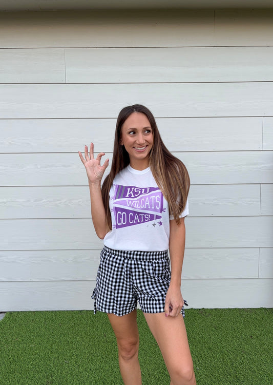 KSU Pennant Banner- Graphic Tee