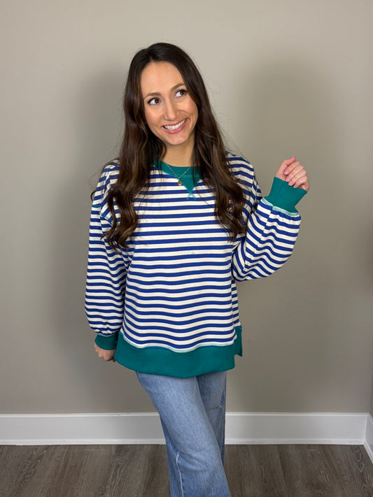Easy Breezy Striped Top