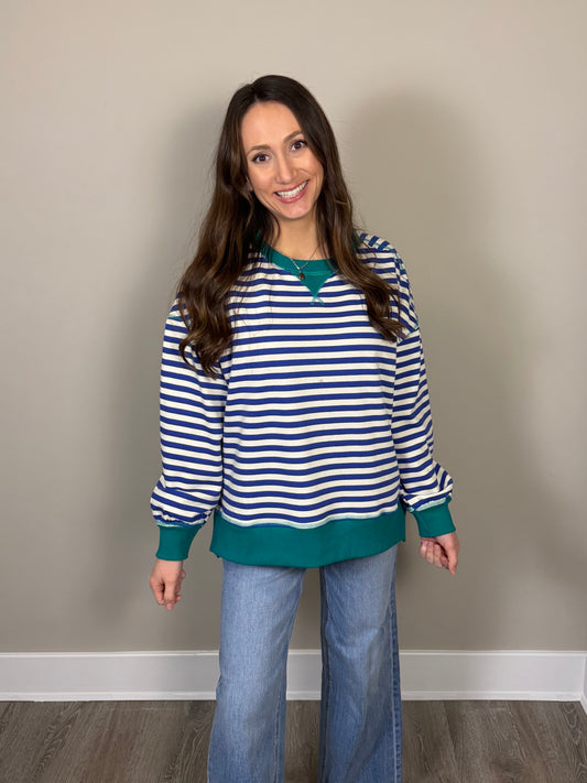 Easy Breezy Striped Top