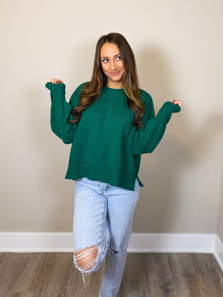 Kelly Green Sweater