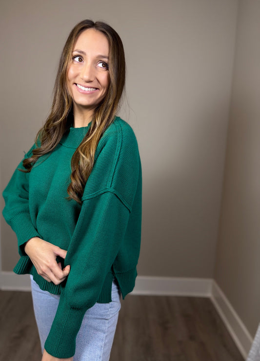 Kelly Green Sweater