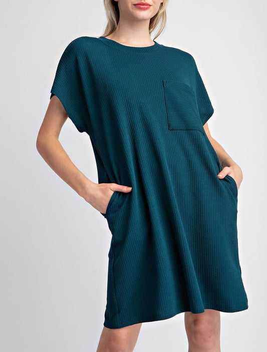 Sea Foam Green T-shirt Dress