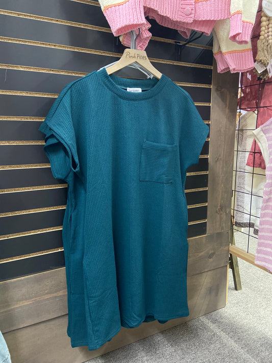 Sea Foam Green T-shirt Dress