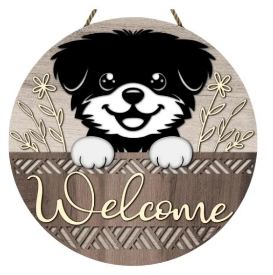 Dog Welcome - DIY Door Rounder Project