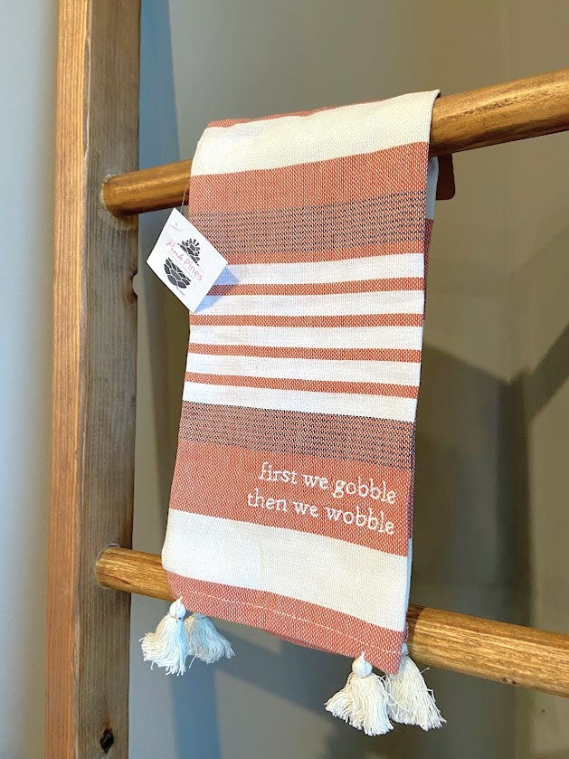 Gobble Wobble -Tea Towel